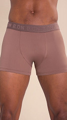 24270357  -Cueca Boxer Masculina  Nude Marrom