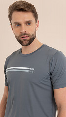 24271405 - Camiseta Masculina Basic Chumbo