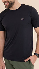 24271383 - Camiseta Masculina Basic Preta