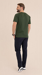 24271406 - Camiseta Masculina Basic Verde Florest