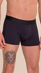 24270196 - Cueca Boxer Masculina  Preta