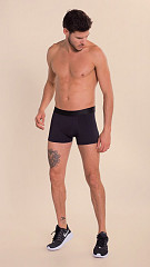 24270196 - Cueca Boxer Masculina  Preta