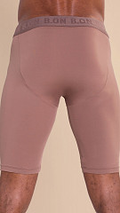 24270373 - Cueca Boxer Alongada Masculina Nude Marrom