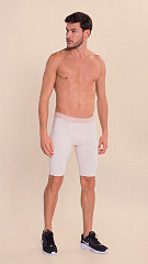 24270371 - Cueca Boxer Alongada Masculina Nude Nívea