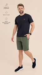 24271383 - Camiseta Masculina Basic Preta