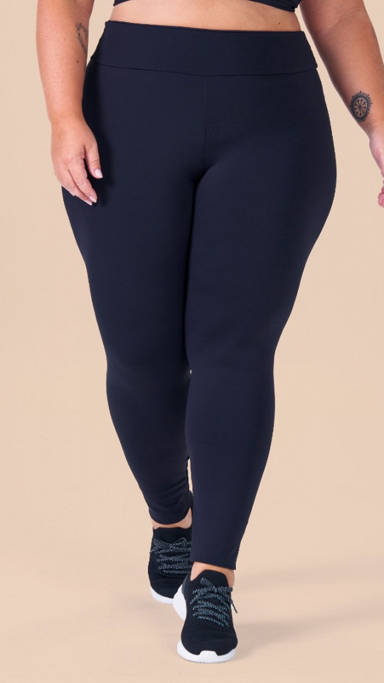 24270171 - Legging Feminina B.ON Leve Compressão Plus Size Preta