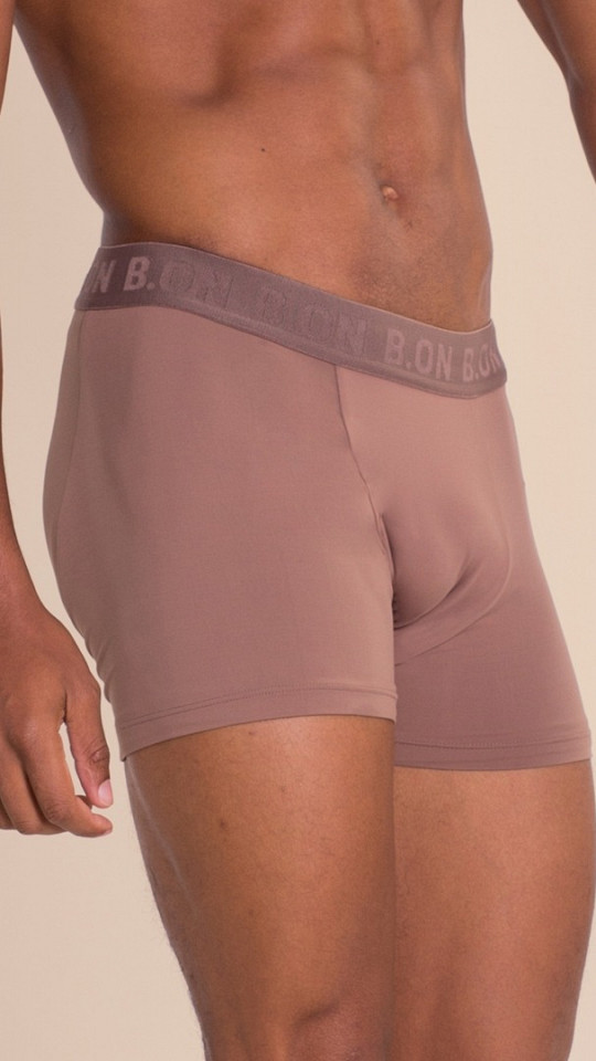 24270357  -Cueca Boxer Masculina  Nude Marrom