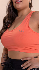 24270447 -  Top Feminino B.ON Basic Plus Size Coral