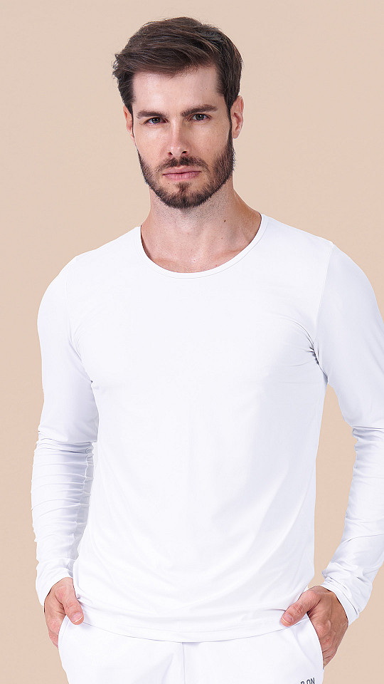 24270426 - Camiseta Masculina B.ON Basic Branca