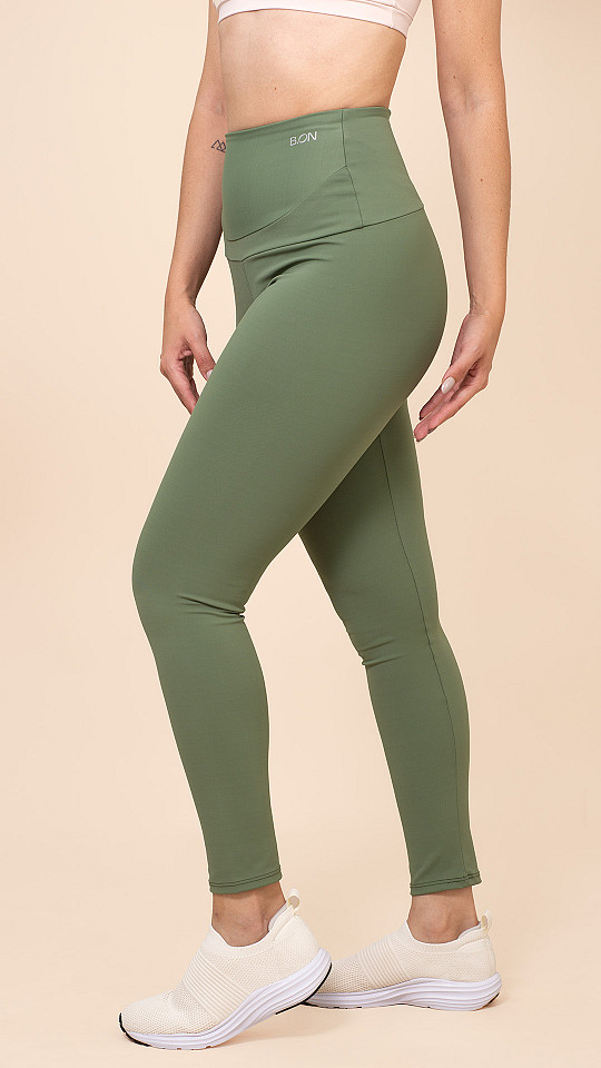 24270489 - Legging Feminina B.ON Sculp Verde Malva