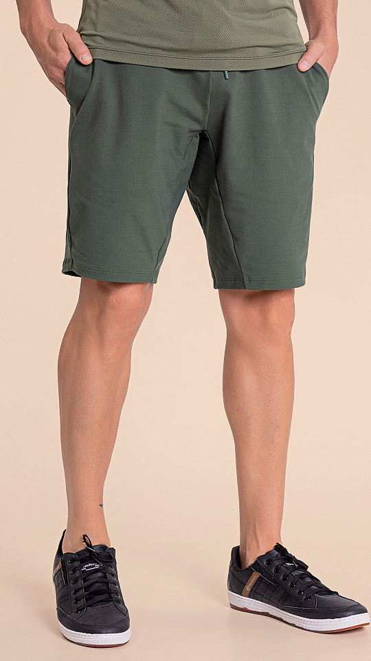 24270768 - Bermuda Masculina B.ON Basic Verde Militar