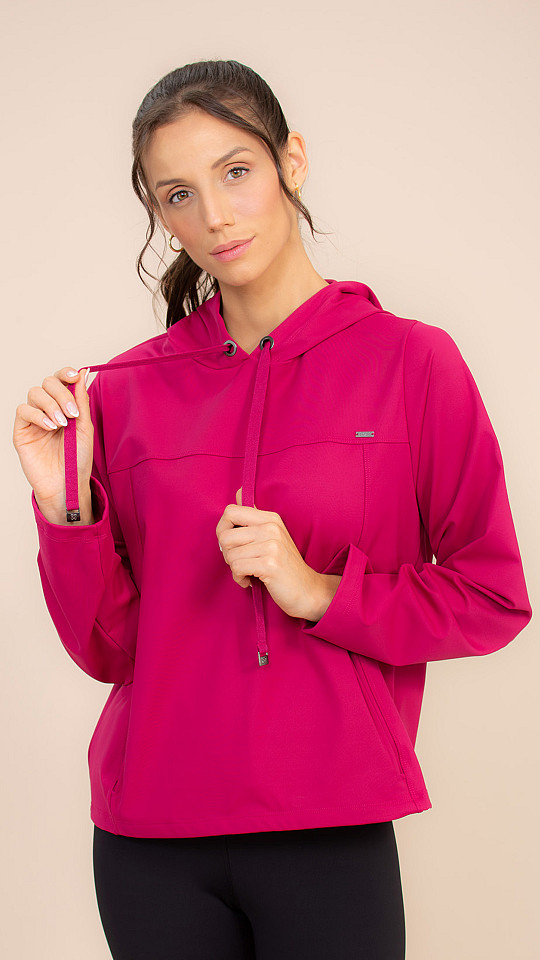 24271260 - Blusão Feminino B.ON Comfy Magenta